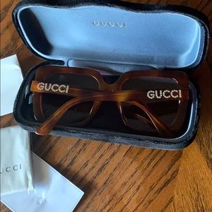 gucci neon pink sunglasses